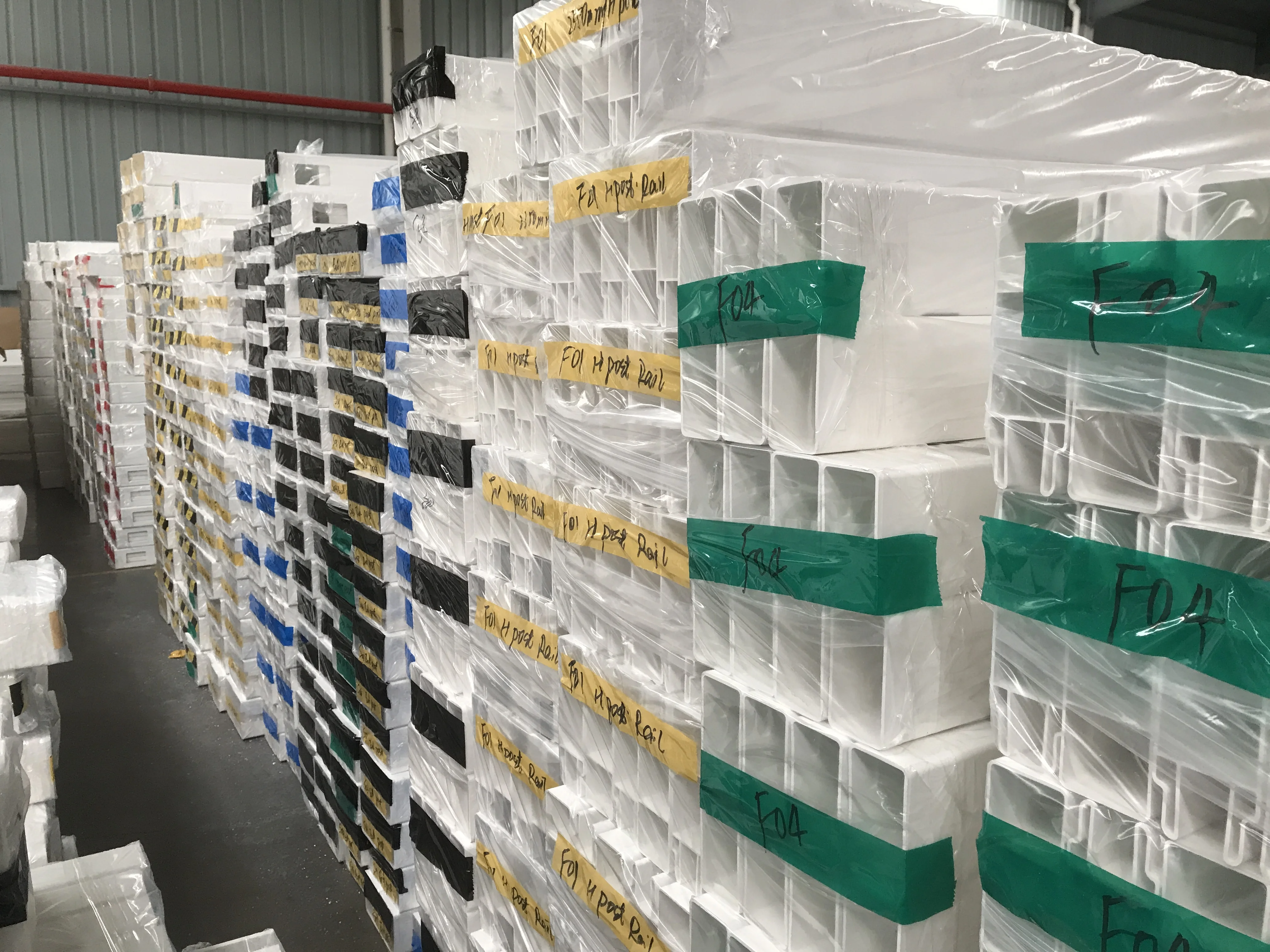  Fentech твердые белые дешевые пластиковые ПВХ виниловые конфиденциальные панели