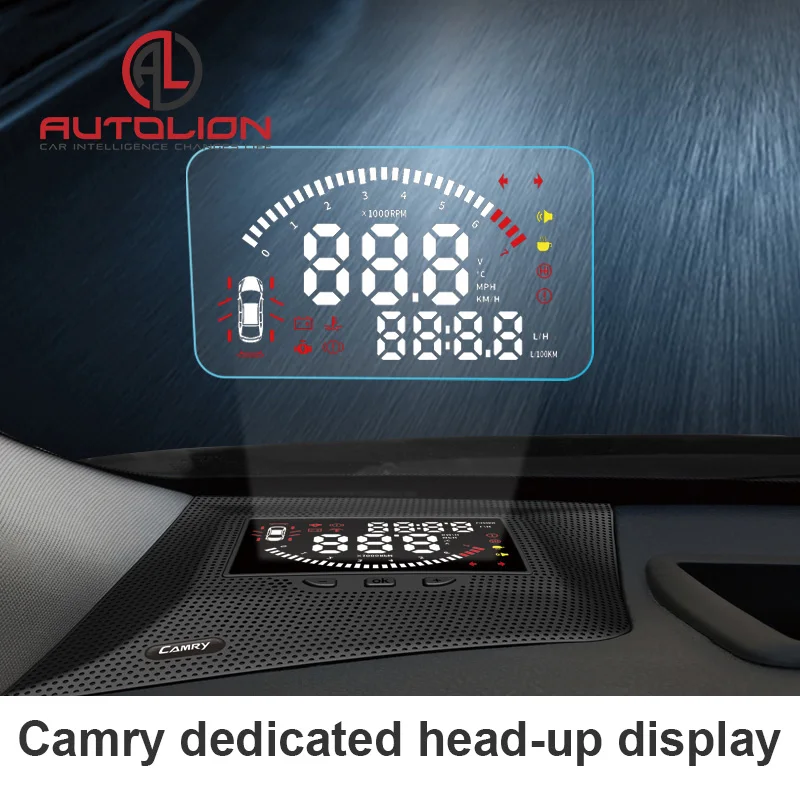  Специализированный проекционный дисплей HUD с разъемом OBD2 для camry