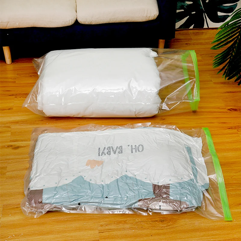Eco Friendly Vacuum Storage Bags PE Plastic Vacuum Compressed Space vacuum bag for clothes