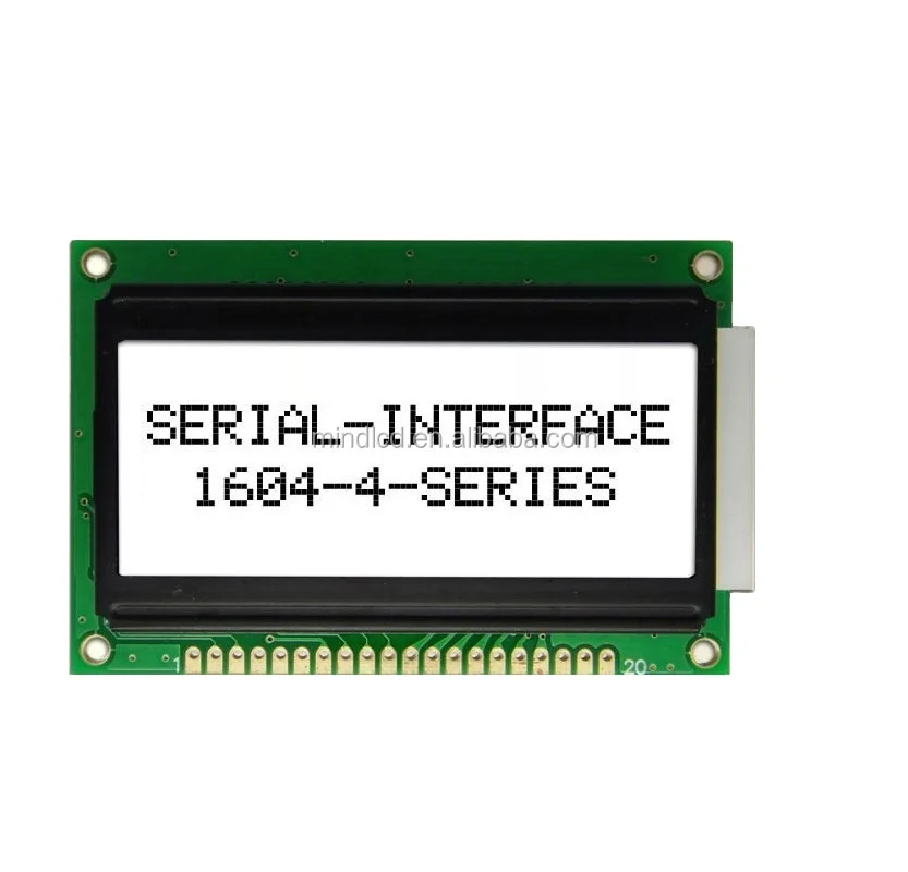 16X4 stn lcd module lcm positive transreflective monochrome lcd display module for water meter