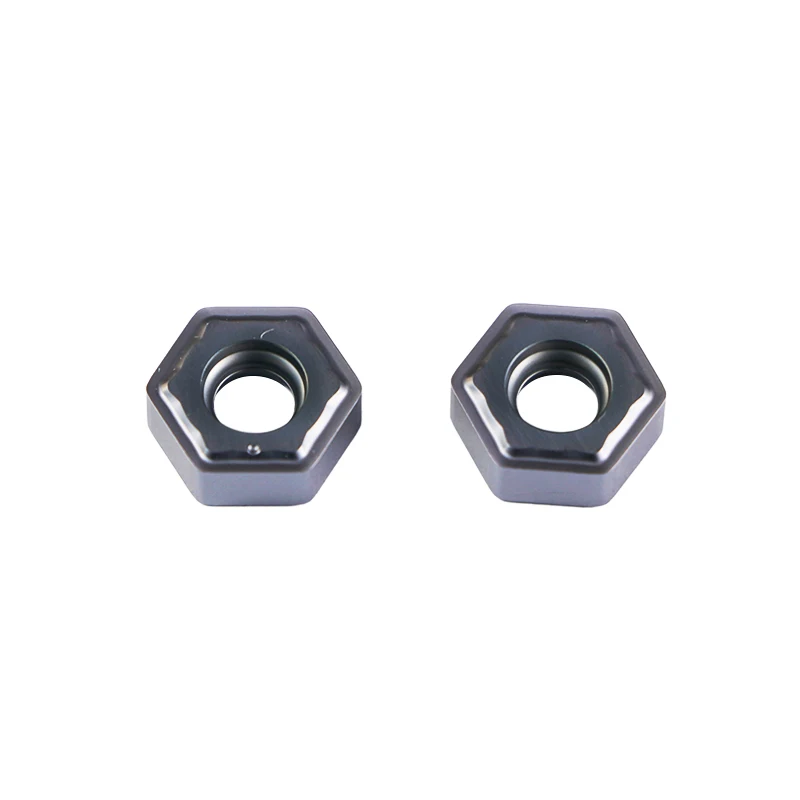 HNMU 050510 CI TE1008 Double-sided Six-edged Cutting Tools Milling Inserts For Stainless Steel And Cast Iron