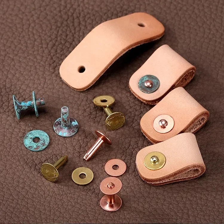 Оптовая цена диаметр головки 6 мм 8 10 12 плоская крышка латунный винт для винтов с чикагскими гвоздями