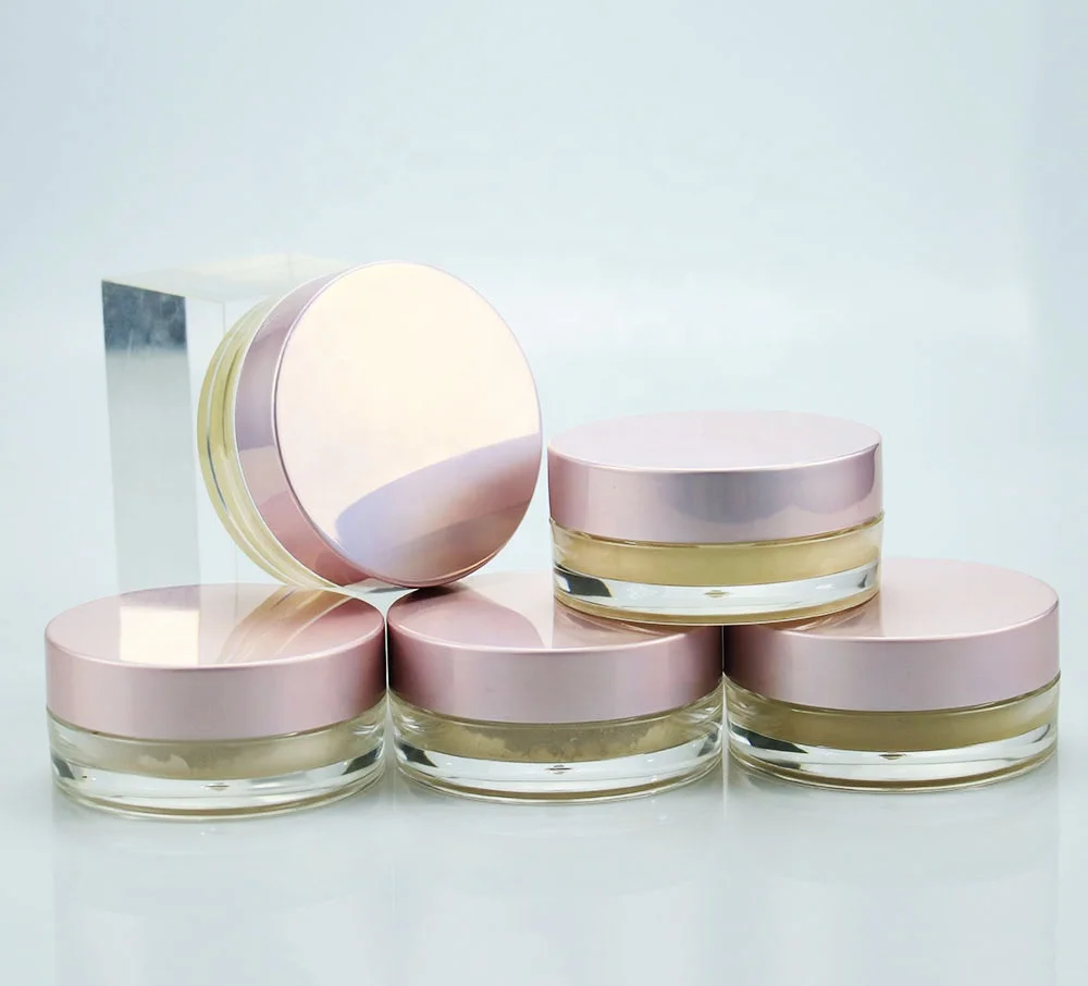 1Pc Natural Face Makeup Smooth Skin Long-lasting Matte Oil-control Loose Powder Waterproof Fixed Make Up Setting Powder