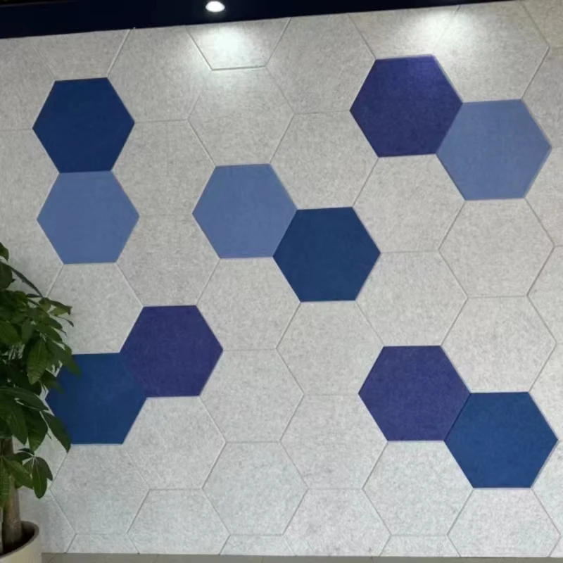 Factory Sale Various Acoustic Test Room Equipment 3D Stereo Hexagonal Noise Control Board Panel