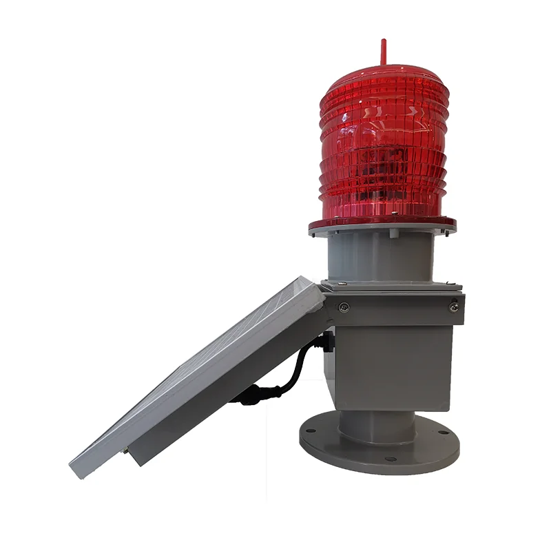 Signal Tower Solar Obstruction Lights Airport LED Warning for Low Altitude Aircraft/airport Runway