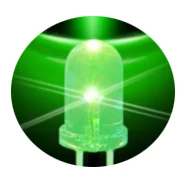 F5 5mm LED Diode Diffused White Red Yellow Blue Green White Orange Short/Long Pin