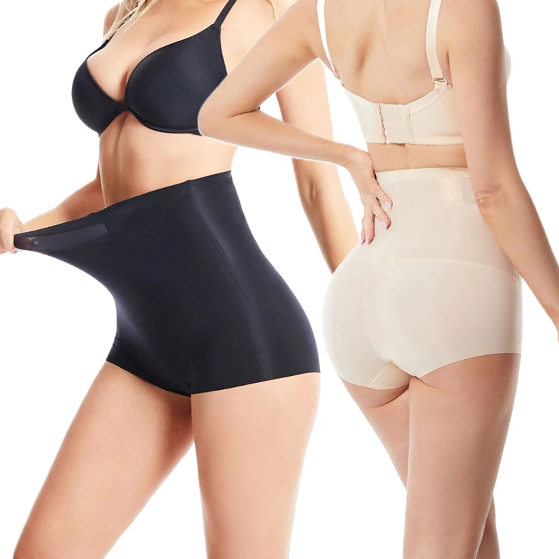 Plus Size Women Shapewear High Waist Tummy Control Girdle Seamless Invisible High Quality Shapewear Panties Butt Lifter Standard