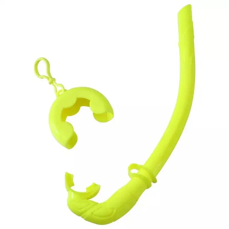 Foldable silicone dive equipment snorkel tube