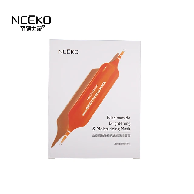 Nceko Niacinamide Face Mask Brightening & Moisturizing Facial Mask Sheet