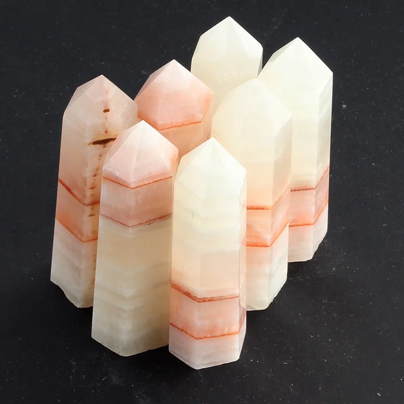 Professional Manufacture Afghan Jade Pillar Natural Polishing Afghanistan Jadehome decoration