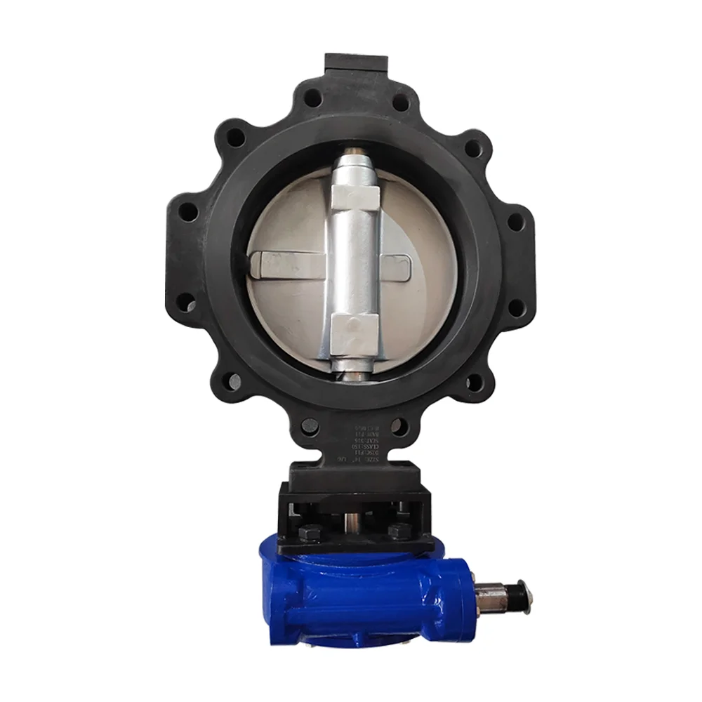 Water Double Eccentric butterfly valve worm gear butt welding insulation High Quality Customized Butterfly Valve Manufacturer