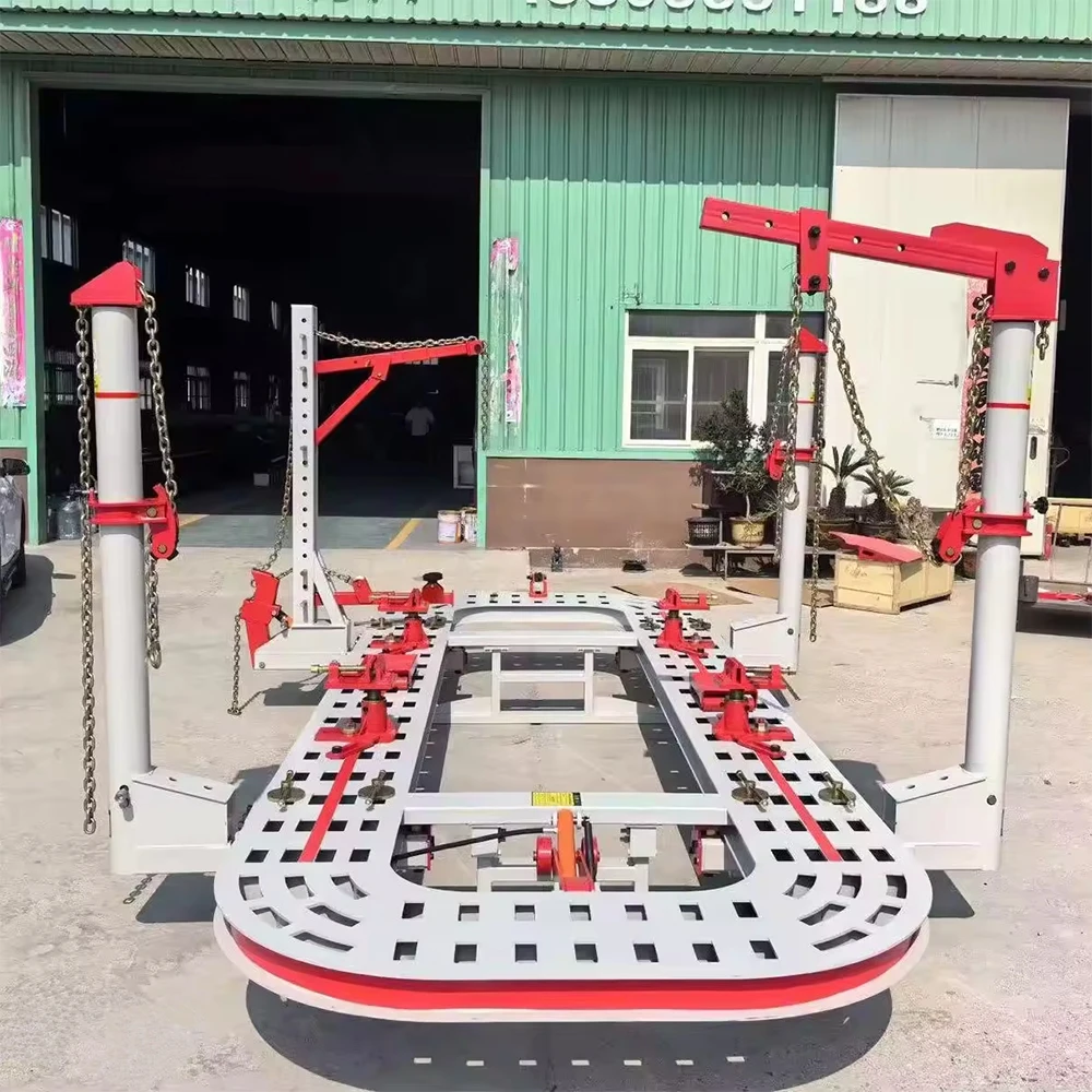 Four tower Car repair straighten bench Girder Calibrator Auto body collision Frame repair machine Frame Machine