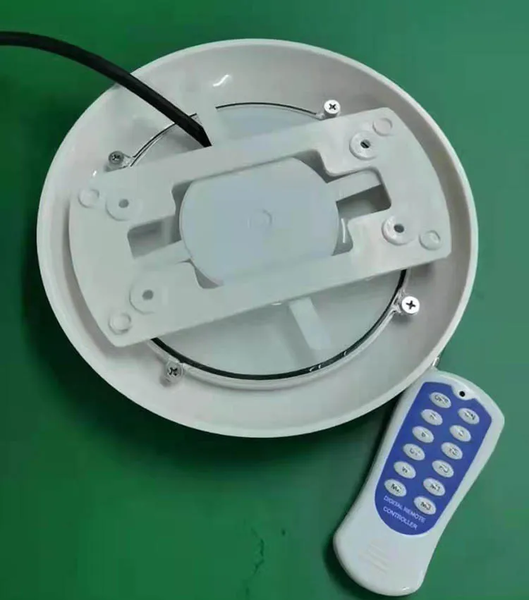 multi-color swimming exterior low voltage 24VAC RGB RF control led underwater lamp 24W 24x1W ip68 led swimming pool lights