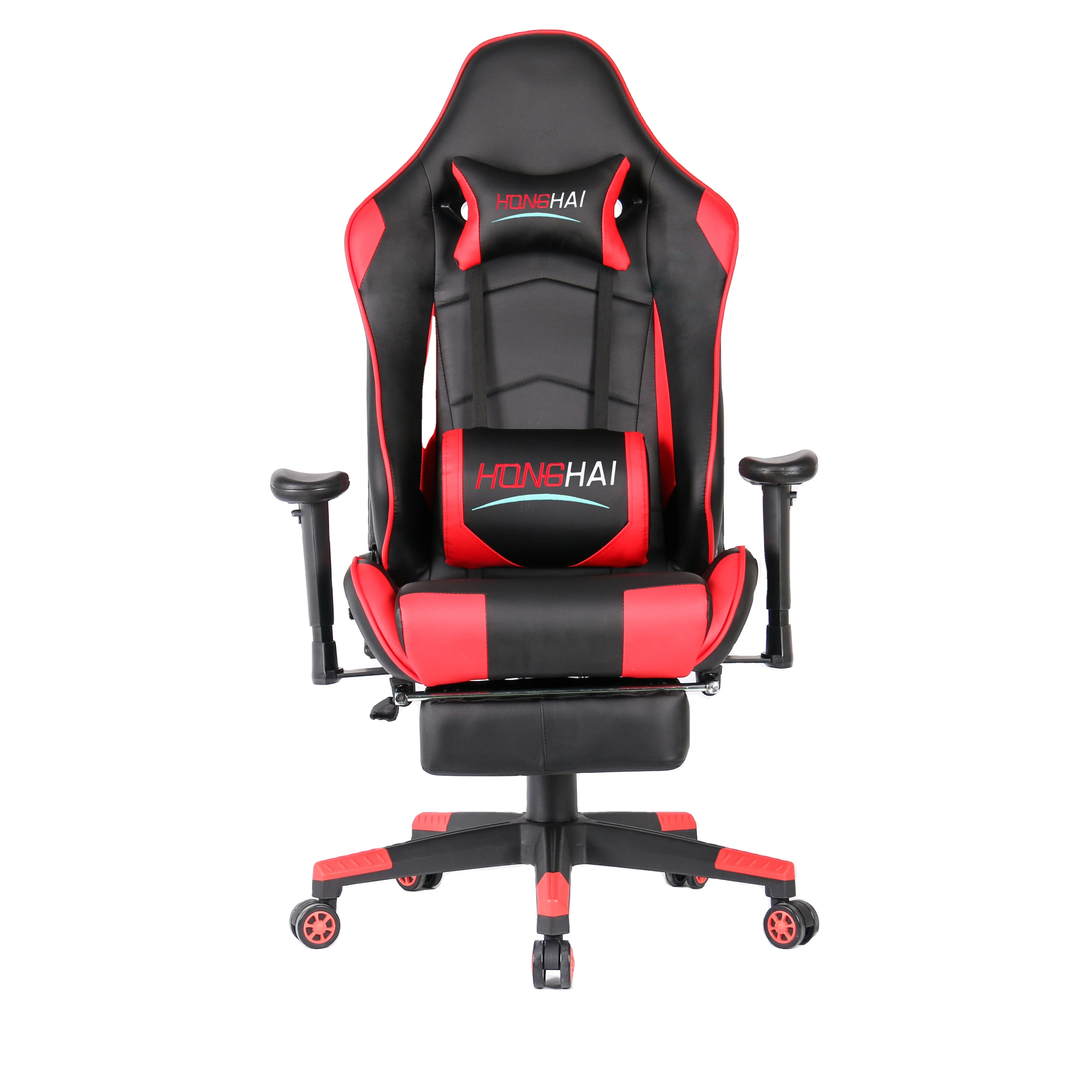 Эргономичные компьютерные игровые стулья с высокой спинкой и подставкой для ног