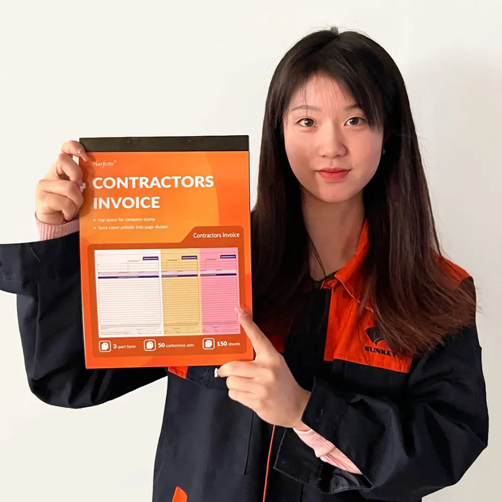 A Grade 2 3 Ply Invoice Bill Receipt Tax Customprinting Form Statement Generator Business Payment Work Order Carbonless Notebook