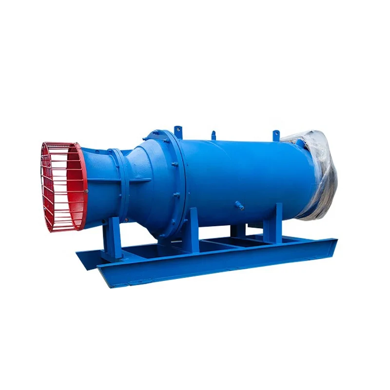Customized large submersible axial flow pump automatic large flow flood control pump sled mixed flow pump