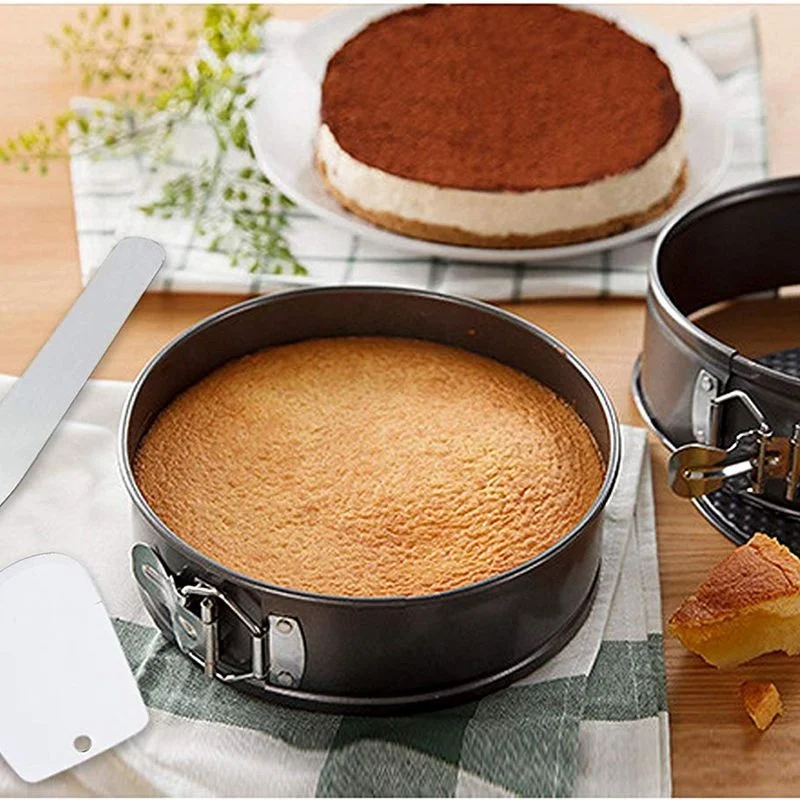Non stick Spring Form Round Cake Baking ware  Carbon Steel Bakeware Set