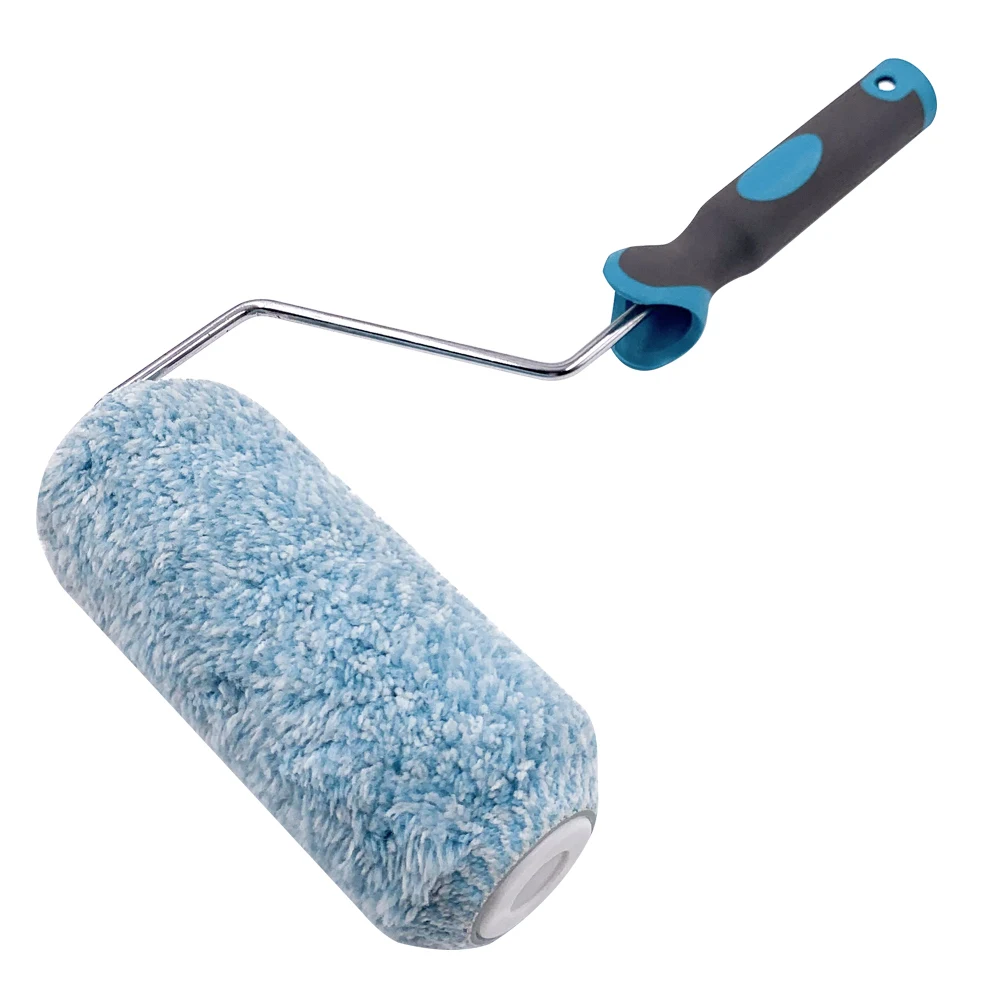 OEM Good Price Good Quality Competitive Price Colorful Customized Wall Painting Plastic Handle roller brush paint