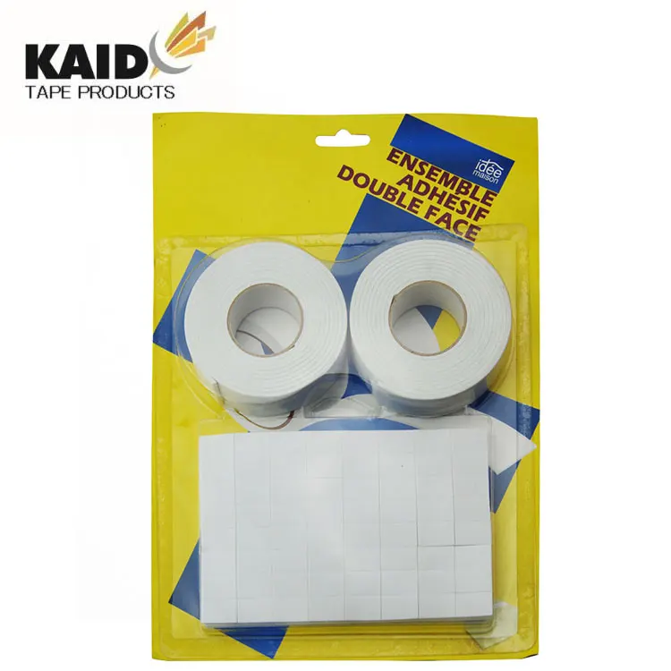 Good quality eco-friendly adhesive tape with eva foam manufacture