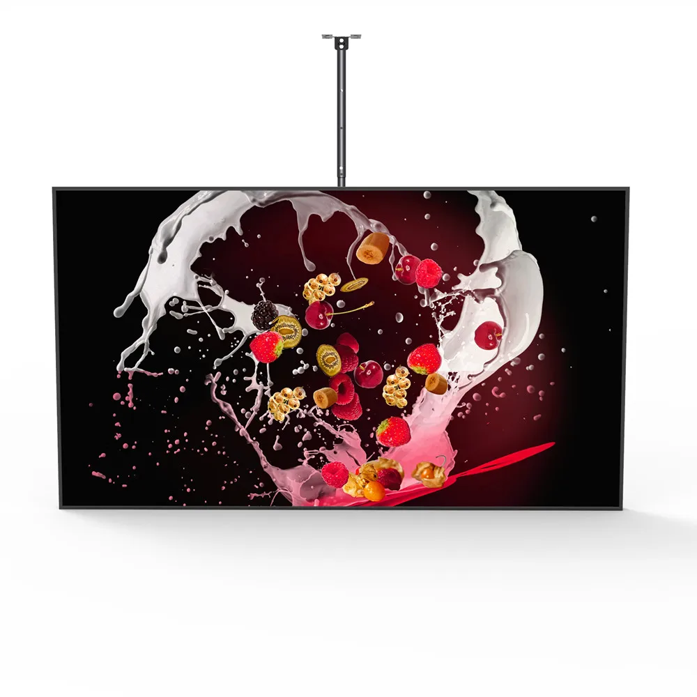 High brightness 3000nits sunlight readable digital signage 55inch advertising display screen