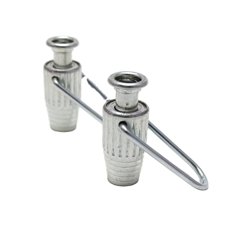 Metal Clothesline Tightener Aluminium Clothes Line Grips Sunline Line Tight For Hanging