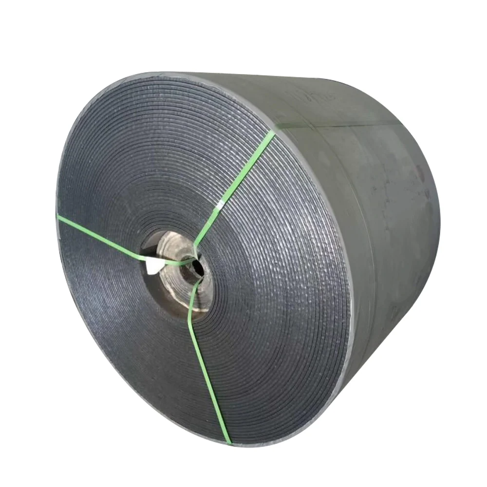 Fire resistant  1200mm Black Rubber Grade 1400s Open PVG Conveyor Belt