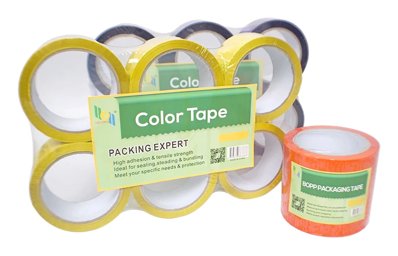 Custom Transparent Film Adhesive Gum Jumbo Rolls Embalagem Transparente Clear Bopp Opp Packing Tape