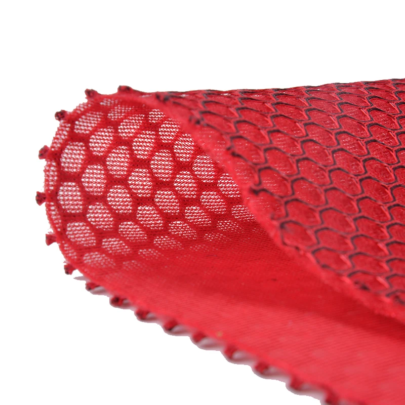 Best Price Breathable Honeycomb 3d Air Mesh Fabric For Mattress Low Moq 100% Polyester Sandwich Mesh Fabric