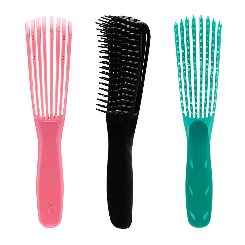 JOJO Wholesale Multi-function Curly Cozy Plastic Hairdressing Hair Comb for Women