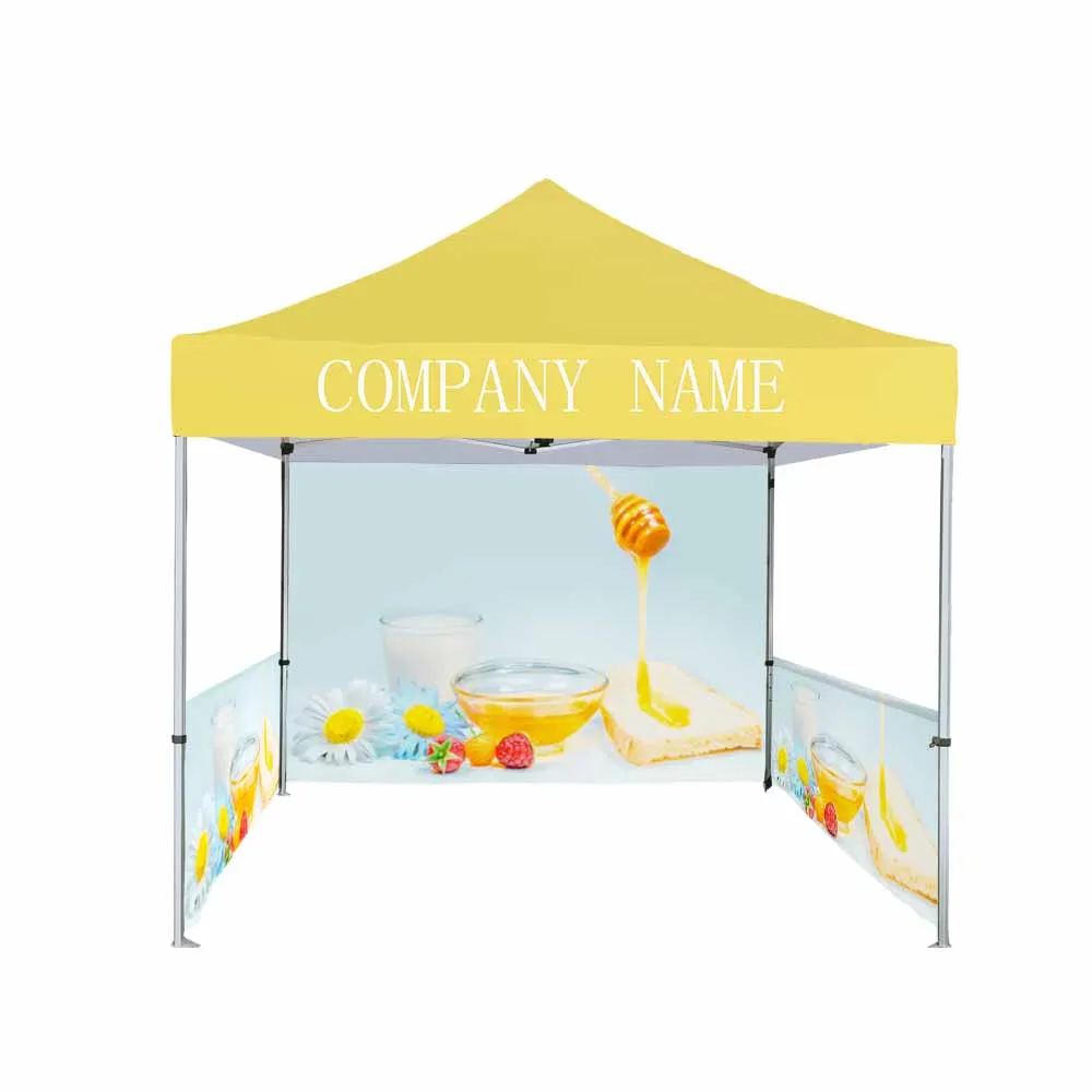 cheap custom printed Aluminum Frame Outdoor Restaurant Tent for Coffee Shop