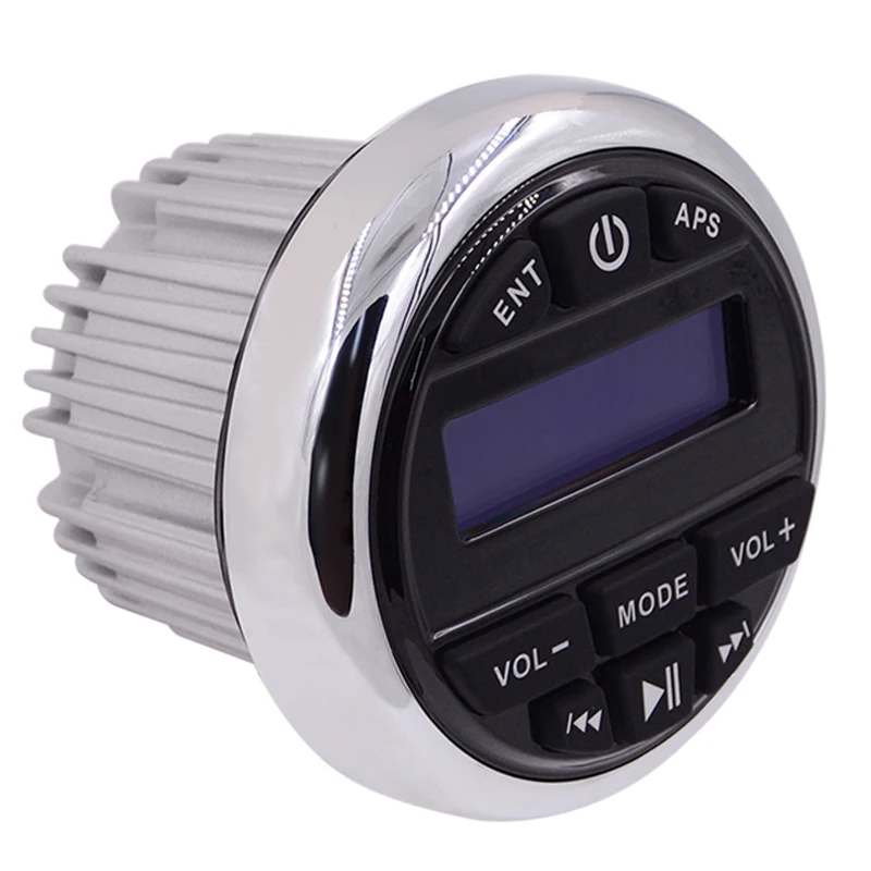 HASDA Audio System H-832D Marine Gauge Receiver, Blue-tooth, USB Port, Digital Media MP3, DAB AM FM Radio, IP66 Weatherproof