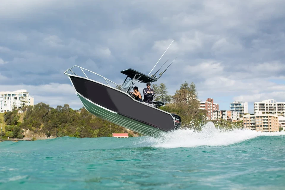 Kindle 17ft/18ft for 5 Man All Welded Aluminum Fishing Boat with Center Console