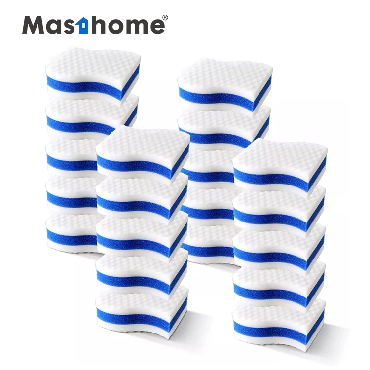 Masthome 20 Pack Multi-Purpose magic Cleaning Sponge for Kitchen, Bathroom, Floor, Baseboard, Shoes