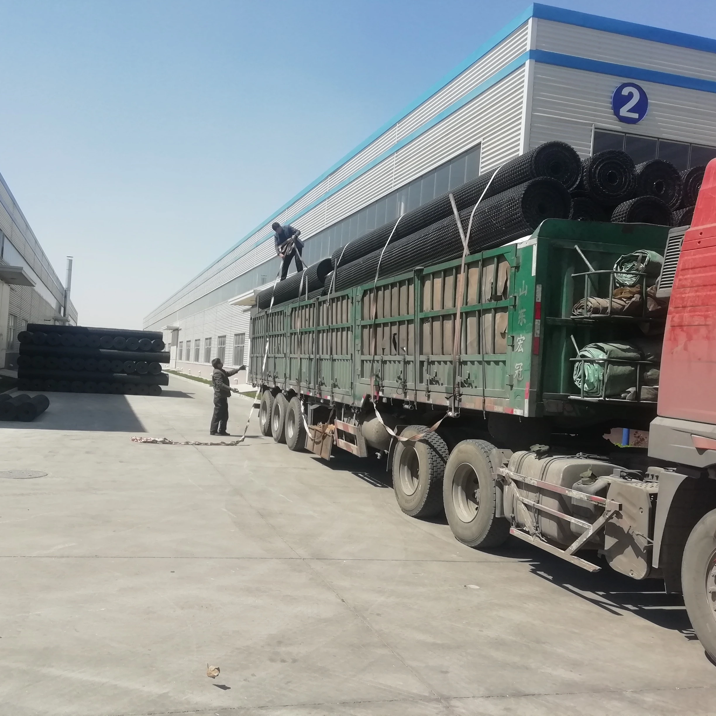 PP PE  biaxial geogrid 30-.30KN