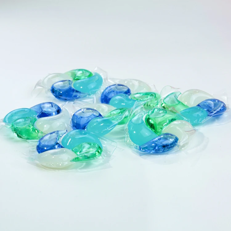 Household daily chemicals gel for laundry  detergent pods capsules soap for washing machine softener for clothes