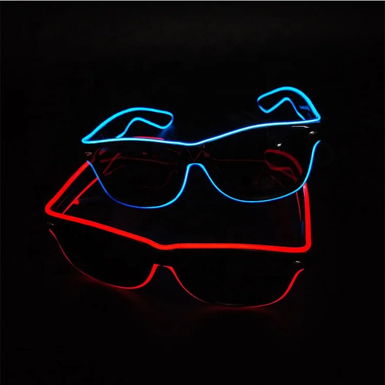 Hot sale bar party Led sunglasses Light Up Toys holiday birthday party led light glasses
