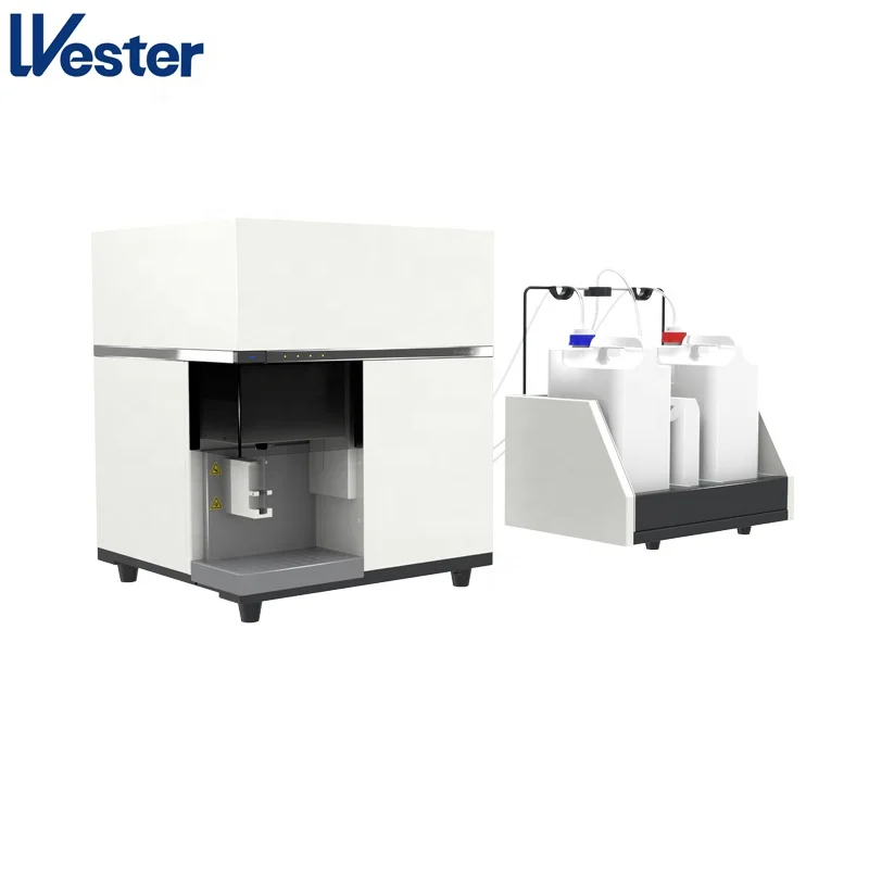 Portable flow cytometer CD34 hematopoietic stem cell count platelet analysis flow cytometry