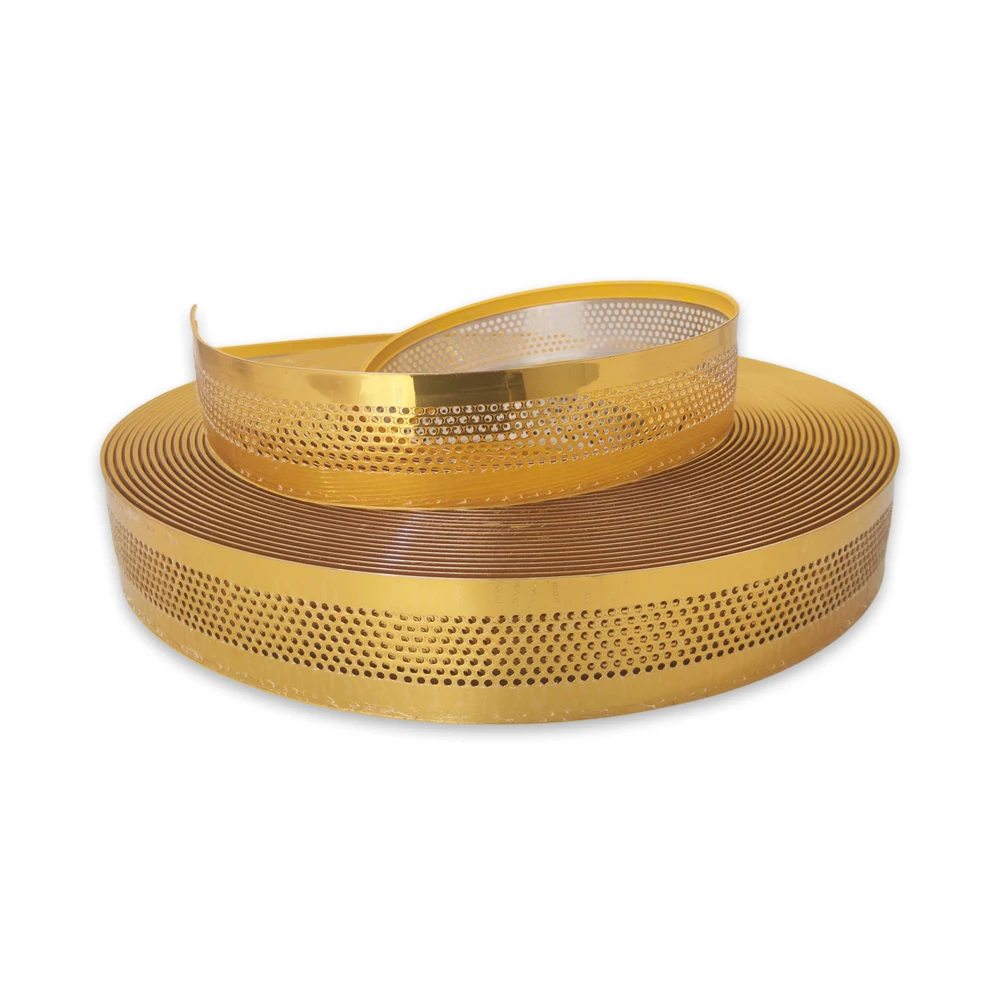 Colored Channel Letter Return Coil with Punched Round Hole and Rubber Edge for Signage Making for Billboards