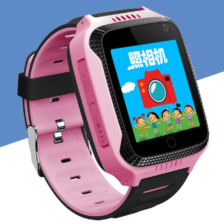 SIM card Kids Smart Watch GPS Q528 smartwatch with SOS GSM GPS LBS positioning watch flashlight shooting