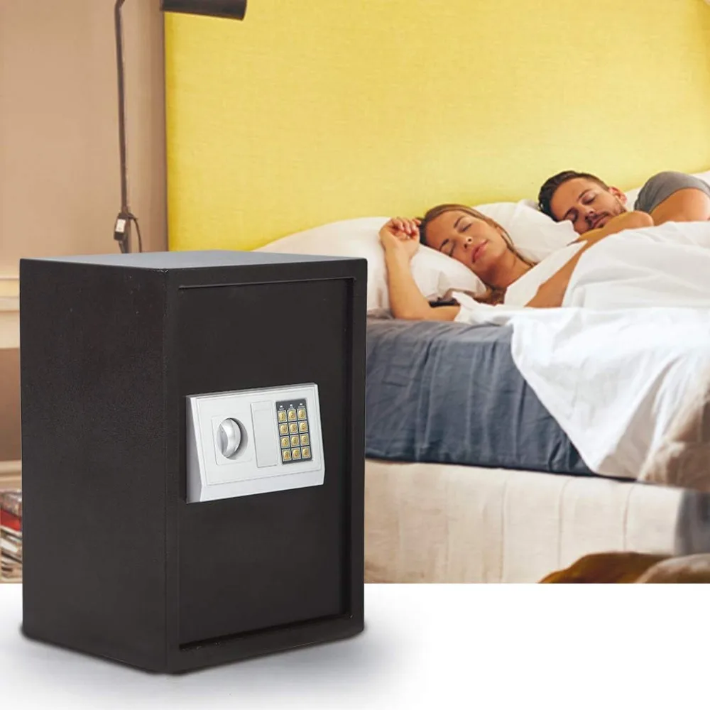 Zhenzhi Lock Box Electlronic Combination Security Cabinet Digital Large safe box depository for Office Home Hotel Bank