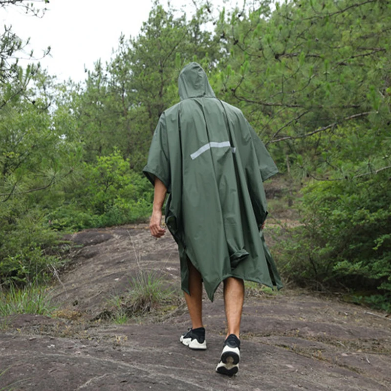 custom peva eva pvc pu oxford outdoor mountaineering climbing camping hiking rain coat poncho girl women men car raincoat china