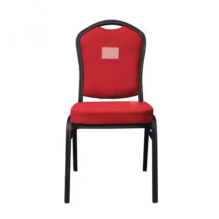 Commercial Conference Hall Chair Stackable Chrome Vip Aluminum Event Hotel Banquet Hospitality Chairs for Events Wedding Party