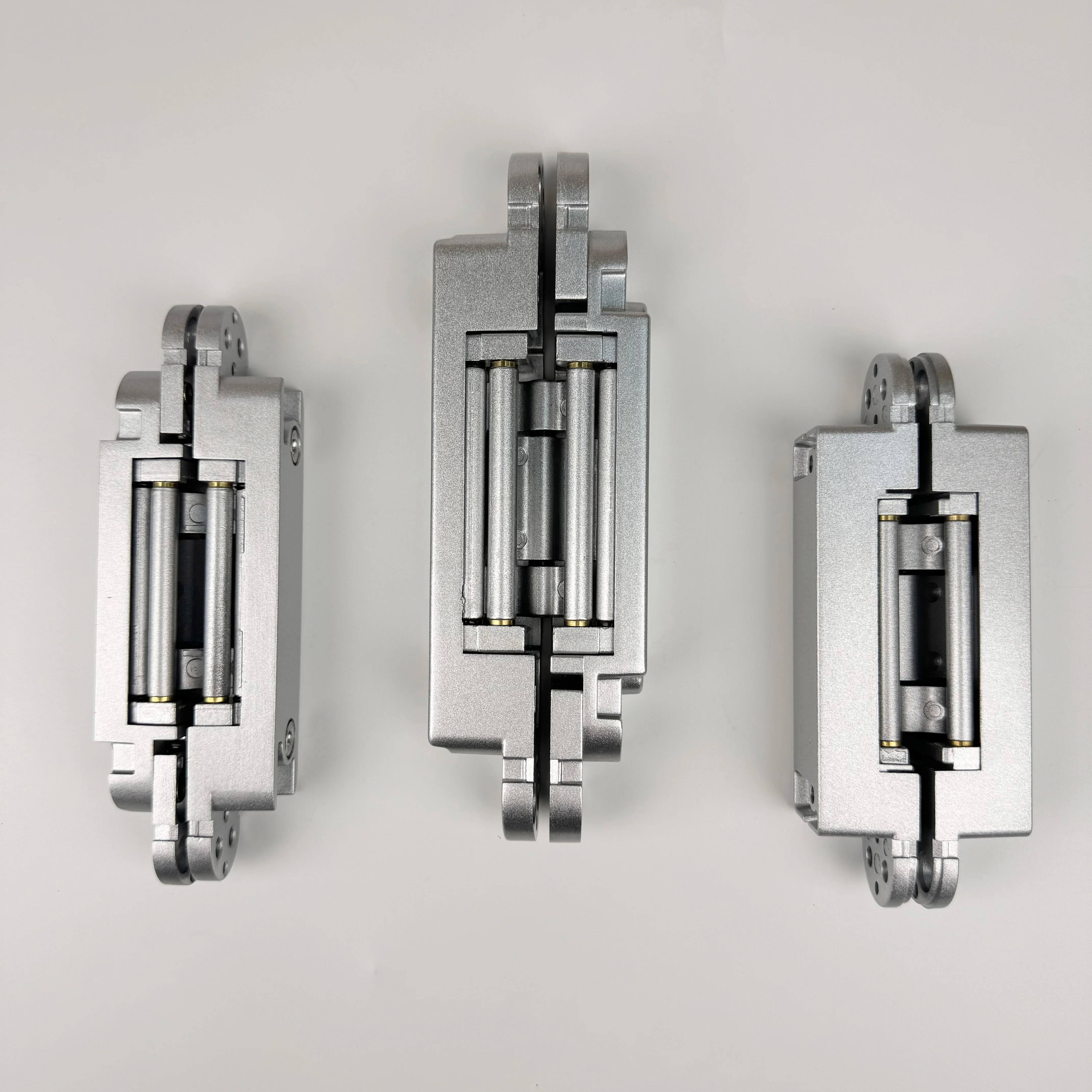 Hot sale Heavy Duty Zinc Alloy 3D Adjustable 180 Degree H Shape Invisible Hidden Concealed Wooden Door Hinges 80KG