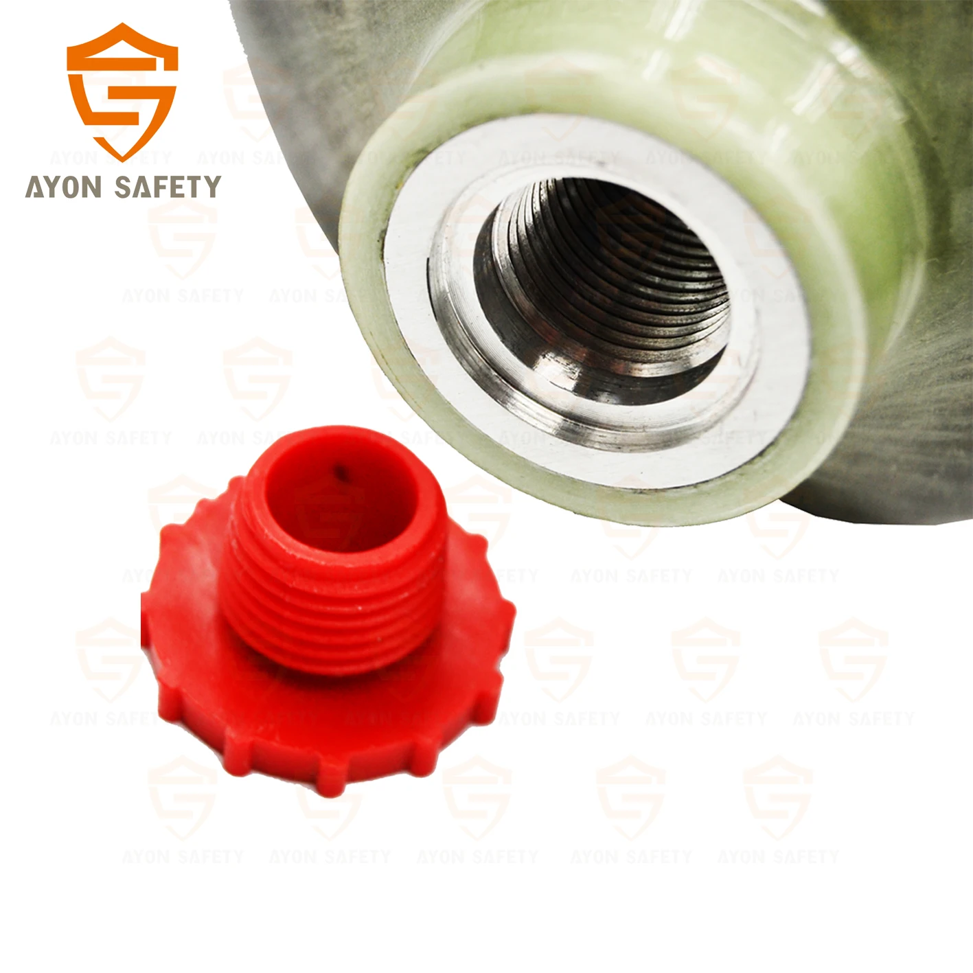 Hot Sale 4500psi 6.8L -30Mpa Carbon Fiber Empty Gas Cylinders/Scuba Diving Tank -Ayonsafety