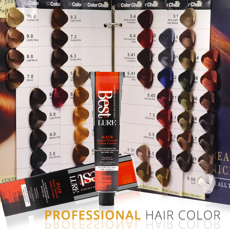 Factory Private Label wholesale salon ppd free ammonia free permanent professional color hair cream