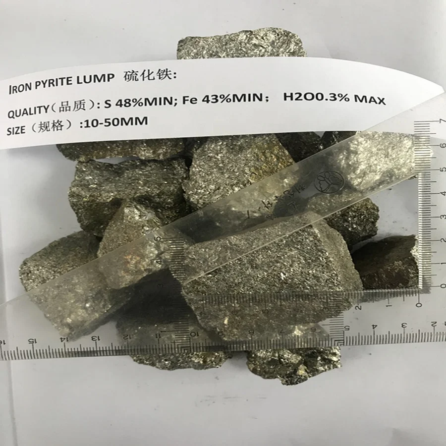 high quality pyrite for Cutting Steel and Casting