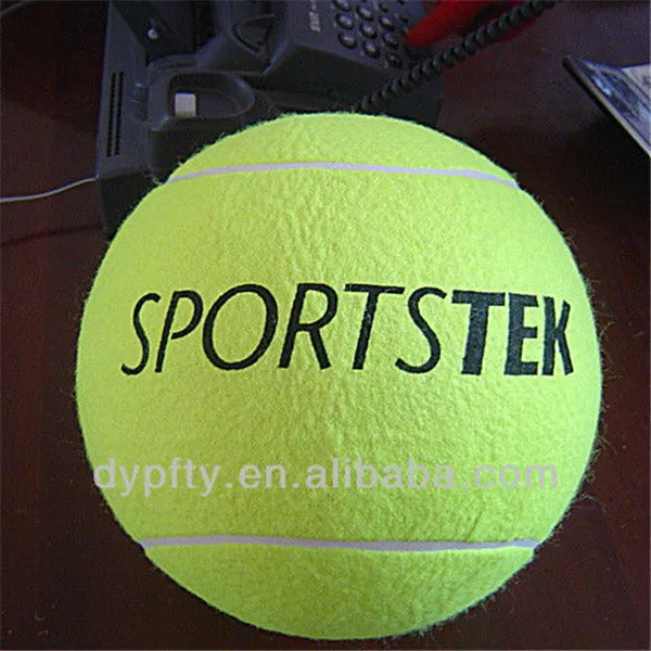 9.5' green big tennis ball