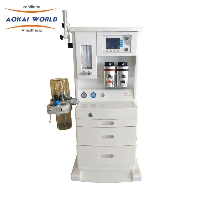 
Hospital Surgical Gas Equipment Medical Anesthesia Ventilator Workstation Price 