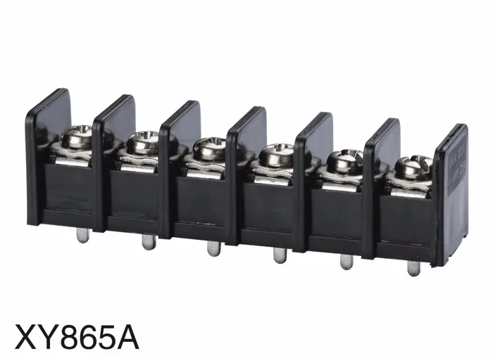 Барьер клеммный блок 11 мм Шаг латунь pcb барьер цзиня XY865A DEGSON DG65C-B KEFA KF65C-B завод