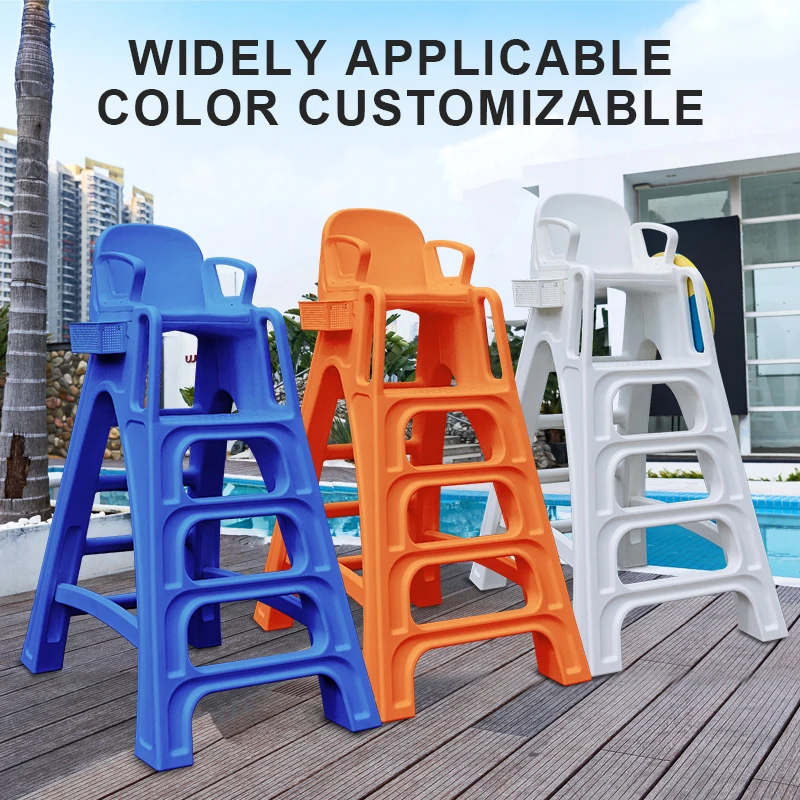 High Quality Lifeguard Chair Ladder Life Guard Guard Tower Lifesaving Chairs For Swimming Pool